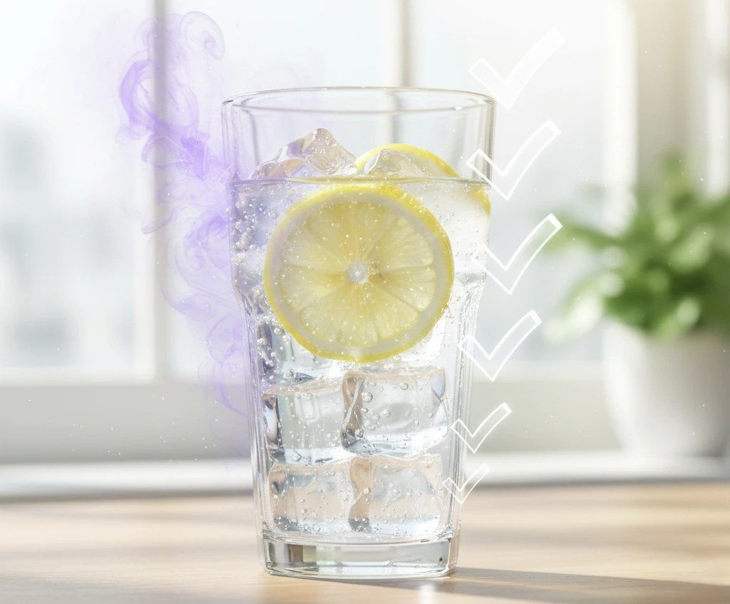 Água com limão