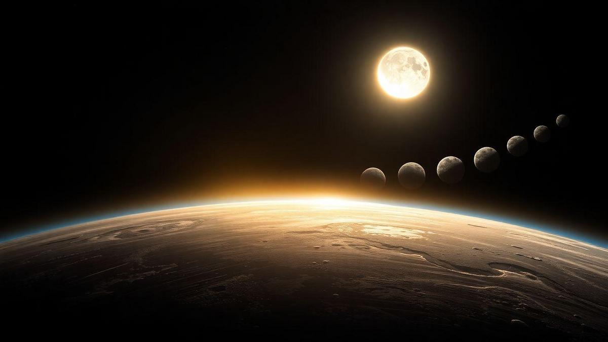 Por que a lua tem fases — o básico: você, a Terra e o Sol dançando luz e sombra