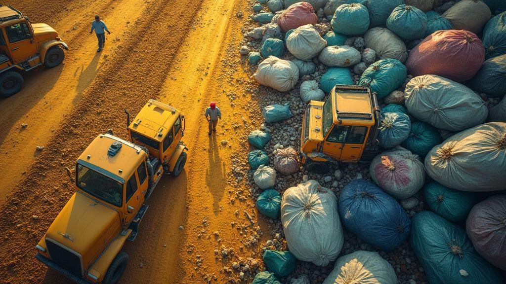 O que acontece com o lixo na etapa de coleta e como a coleta seletiva muda o destino do lixo