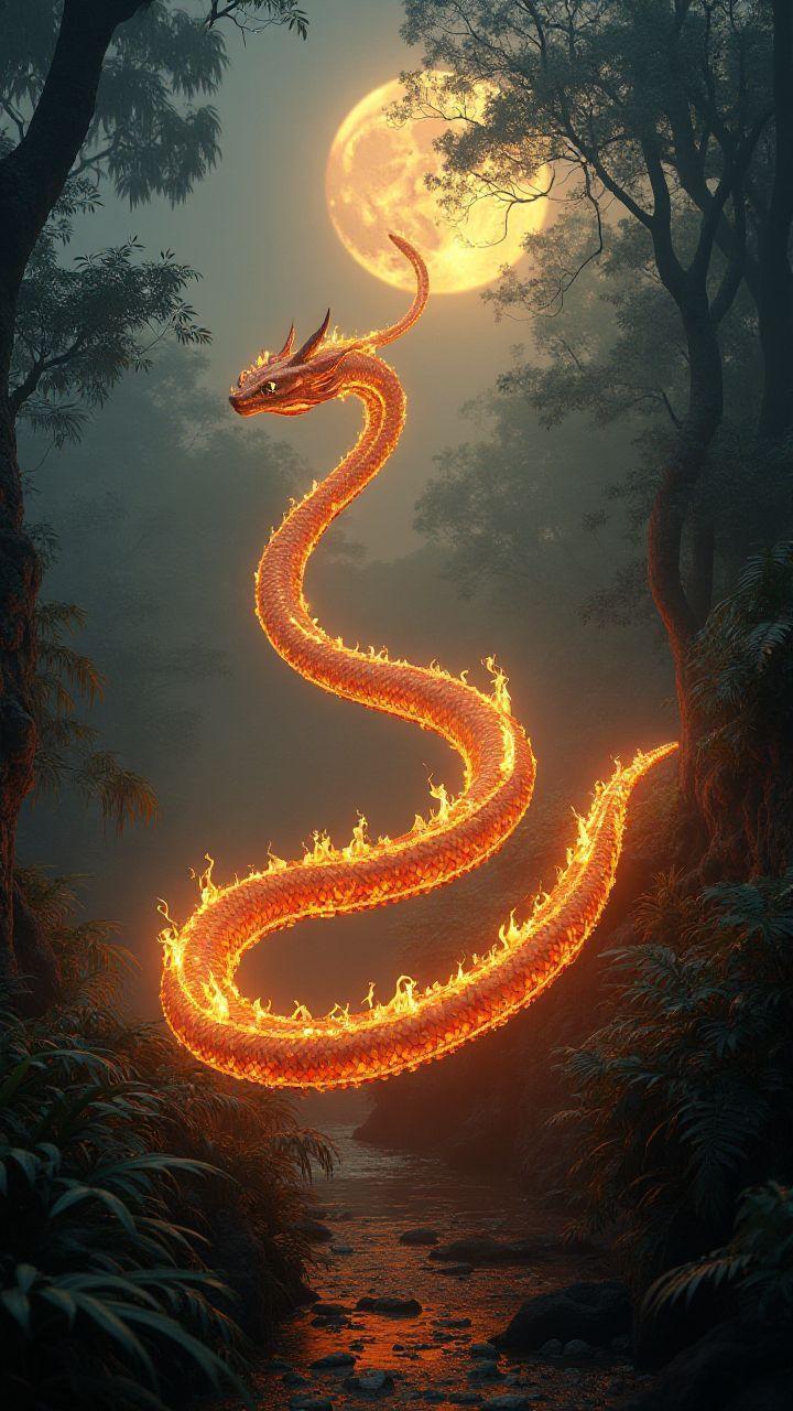 Boitatá Revelado: Desvende o Mito da Serpente de Fogo das Matas