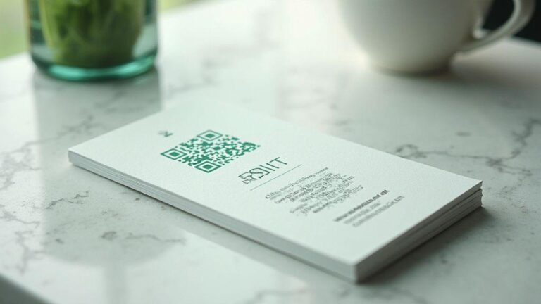 Cartão de visita com QR Code do WhatsApp