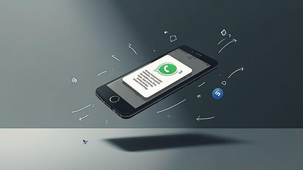 Contato do WhatsApp no LinkedIn